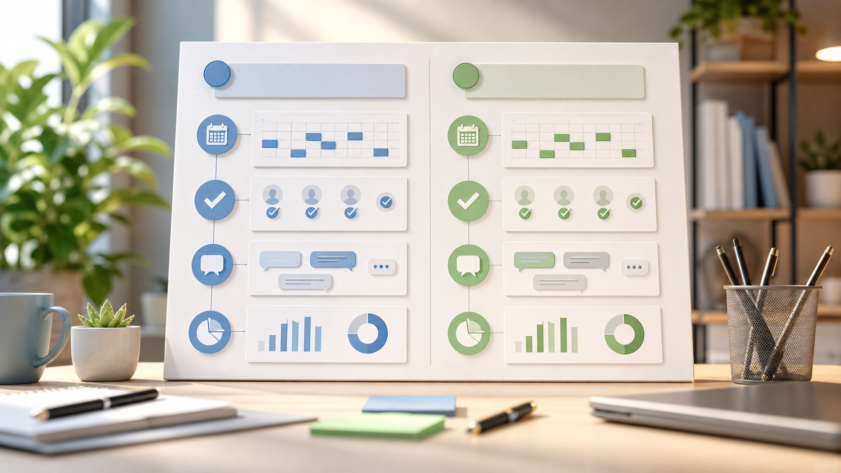 free social media tool trials workflow evidence board