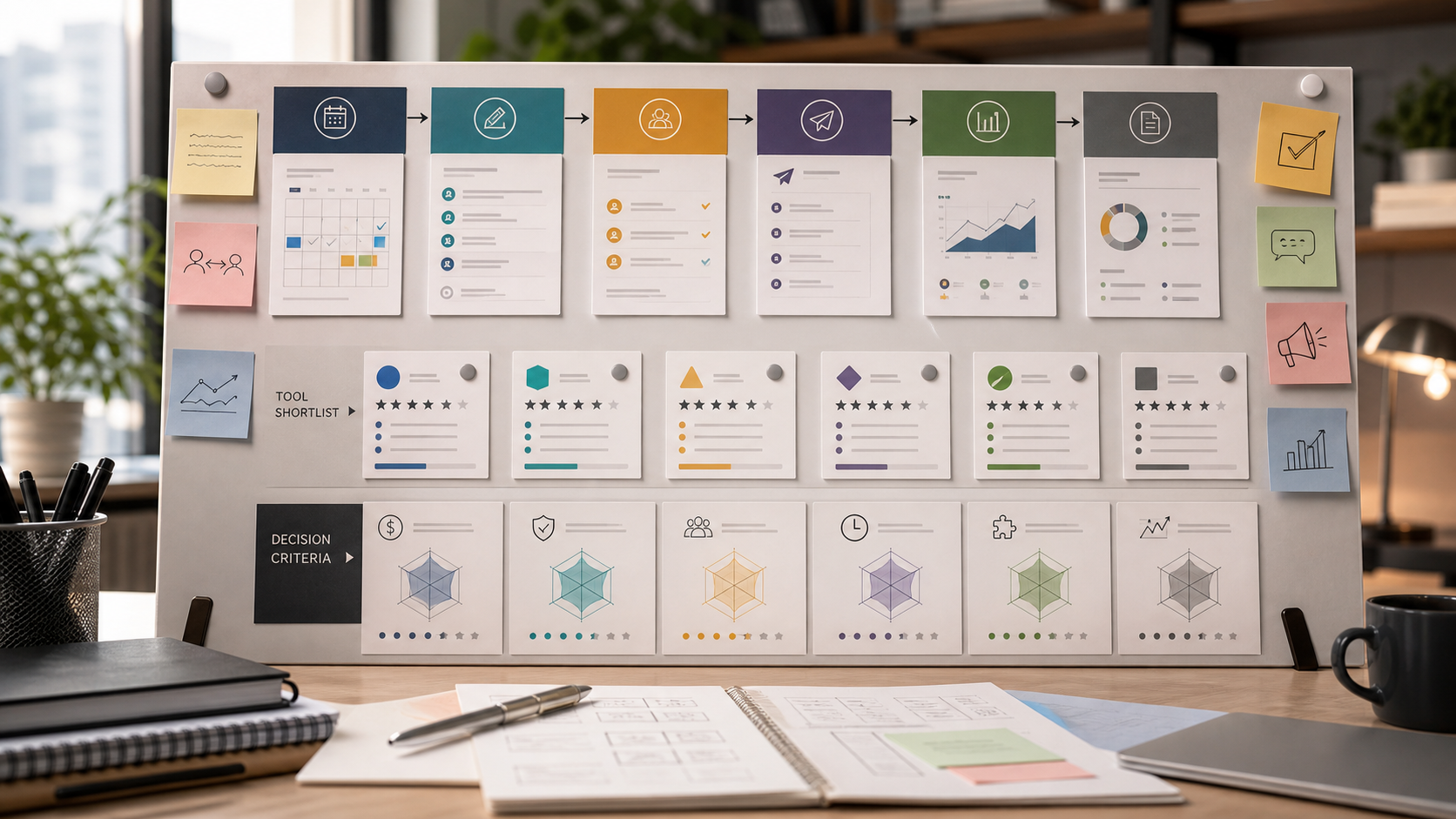 social media management tools buyer decision workspace