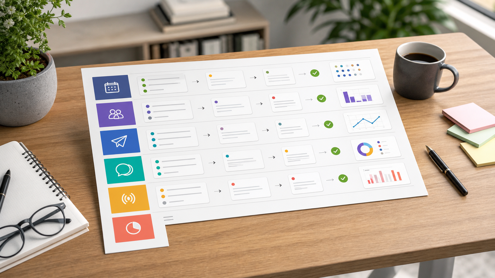 Social Media Tool Stack Checklist editorial image