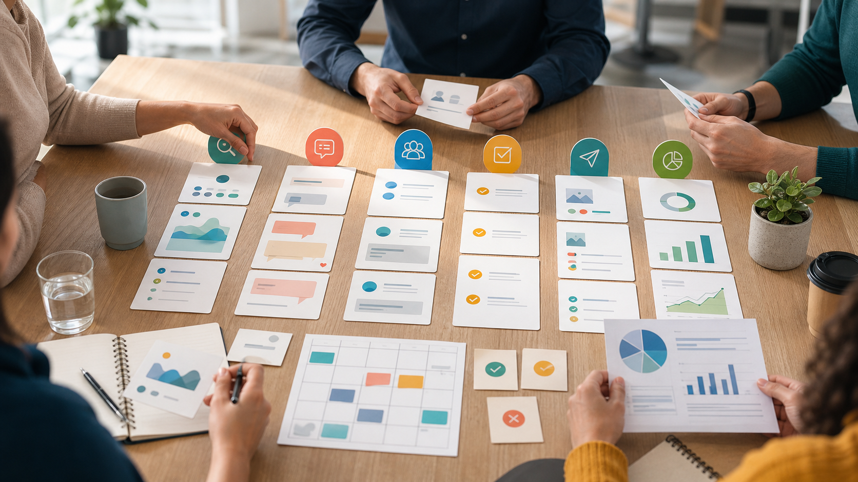 Sprout Social review workflow evidence board